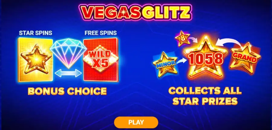 Vegas Glitz How to play